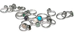 Silver rings
